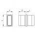 Verbinder V4A, Formrohr, Ausführung 4 – Ansicht 3