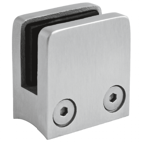 Glasklemme V2A, Glasstärke 4,0 bis 8,0 mm – Ansicht 1