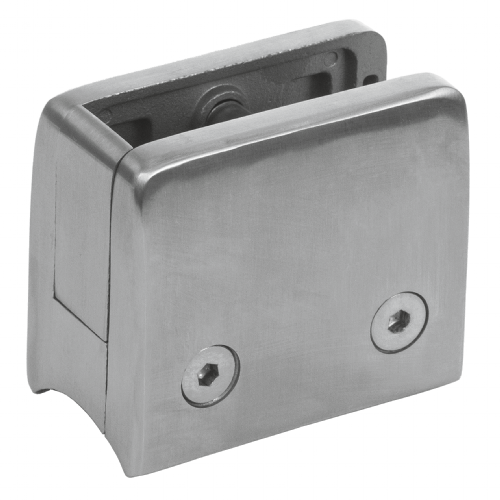 Glasklemme V2A, Glasstärke 13,52 bis 16,76 mm – Ansicht 1