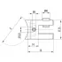 Plattenhalter V2A, Platten 4 – 10,76 mm, Ø 33,7 / 42,4 / 48,3 – Ansicht 3