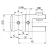 Plattenhalter V2A, Platten 4 – 10,76 mm – Ansicht 3