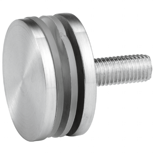 Punkthalter V4A, Glasstärke max. 18 mm, Ø 30 / 33,7 / 42,4 – Ansicht 1