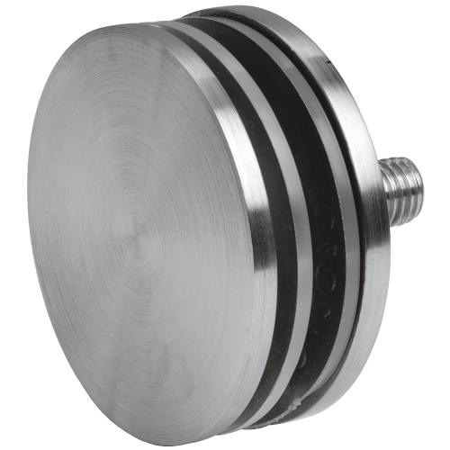 Punkthalter V4A, Glasstärke max. 18 mm, Ø 33,7 / 42,4 / 48,3 – Ansicht 1