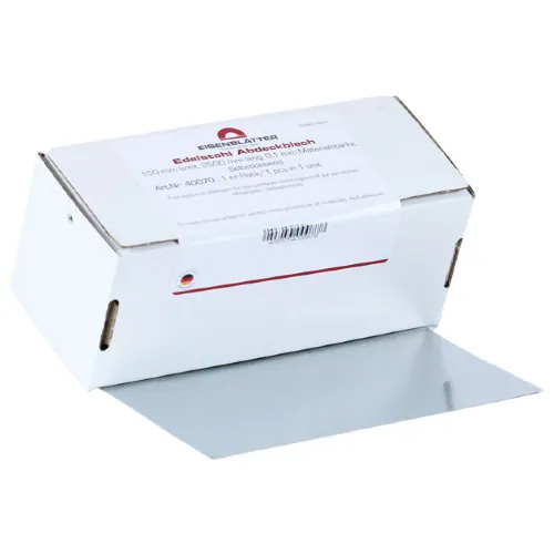 Edelstahlabdeckblech – Ansicht 1